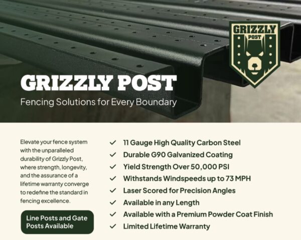 Informational blurb for Grizzly Posts