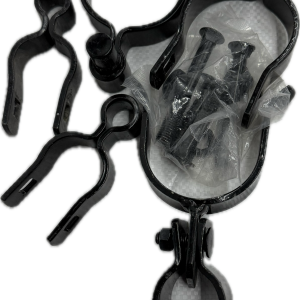 Single Swing Gate - Hardware Kit - Black