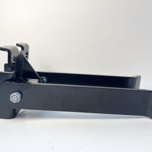 Fulcrum Latch - Galvanized - Black